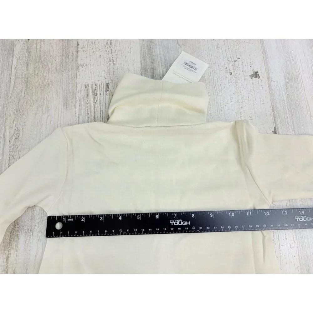 Beaufort Bonnet Company Tatum Turtleneck Dress White Blue Red Stripe Sz 4T NWT